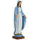 Our Lady of the Miracles statue, 80cm in painted reconstituted marble s2