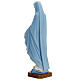 Our Lady of the Miracles statue, 80cm in painted reconstituted marble s7