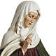 Saint Anne statue, 80cm in painted reconstituted marble s3