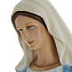 Immaculate Madonna statue, 100cm in painted reconstituted marble s6