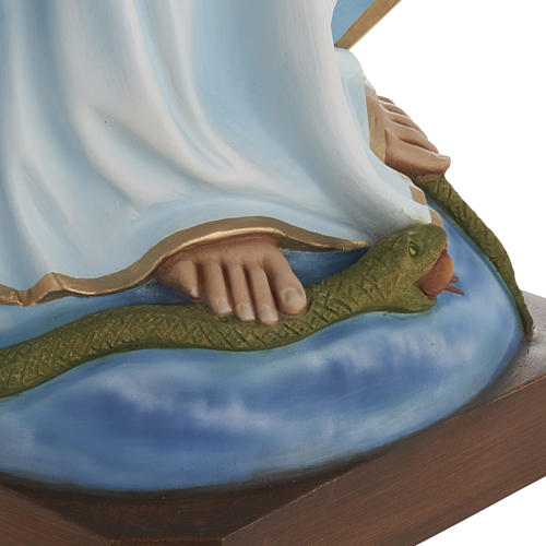 Imagen de María Inmaculada 100 cm de mármol sintético pintado 4
