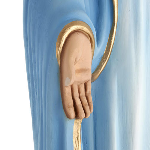 Imagem Nossa Senhora Imaculada 100 cm pó de mármore pintado 5