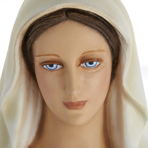 Imagem Nossa Senhora Imaculada 100 cm pó de mármore pintado 7