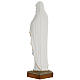 Our Lady of Lourdes, 100cm statue in painted reconstituted marbl s7