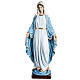 Immaculate Madonna 100cm statue in painted reconstituted marble s1