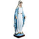 Immaculate Madonna 100cm statue in painted reconstituted marble s2