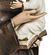 Saint Anthony of Padua 100cm statue in painted reconstituted mar s6
