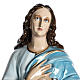 Mary of the Assumption 100cm marble statue painted s2