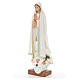 Our Lady of Fatima 60cm in painted reconstituted marble s2