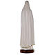 Our Lady of Fatima 83cm in painted composite marble s5