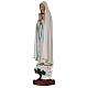 Our Lady of Fatima 100cm in coloured reconstituted marble s3