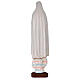 Our Lady of Fatima 100cm in coloured reconstituted marble s6