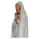 Madonna di Fatima 100 cm marmo sintetico dipinto s2
