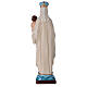 Statue Notre Dame du Carmel marbre reconstitué 60cm peinte s6