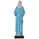 Virgin Mary and Baby Jesus statue in painted marble, 80cm s6