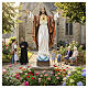 Christ the Redeemer statue 100cm in painted reconstituted marble s4