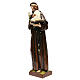 Saint Anthony of Padua statue 65cm in painted marble dust s3