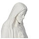 Estatua Cristo Redentor corazón de mármol blanco 130 cm s4