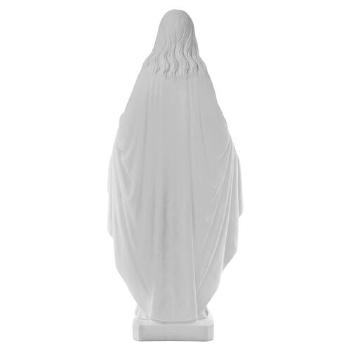 Statue Rédempteur avec coeur poudre de marbre 130cm 6