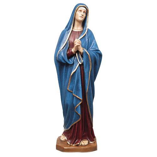 Our Lady of Sorrows statue 100cm in painted marble dust 1