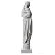 Our Lady with Baby Jesus 45 cm Carrara marble dust s1