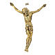 Christ's body in marble dust finished in gold s1