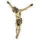 Cuerpo de Cristo de polvo de mármol acabado color bronce s3
