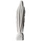 Our Lady of Lourdes statue 22 cm in marble dust s4