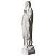 Notre-Dame de Lourdes 22 cm statue en poudre de marbre s2
