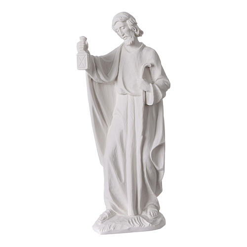 Presepe completo 30 cm polvere di marmo 7 pz 5