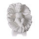 Presepe completo 30 cm polvere di marmo 7 pz s3