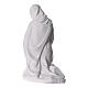 Presepe completo 30 cm polvere di marmo 7 pz s10