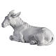 Complete Nativity set of 7 pieces in Carrara marble dust, 30cm s8