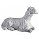 Complete Nativity set of 7 pieces in Carrara marble dust, 30cm s10