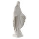 Virgen Milagrosa imagen 74 cm polvo mármol blanco s3