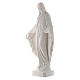 Vierge Miraculeuse statue 74 cm marbre blanc s2