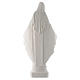 Vierge Miraculeuse statue 74 cm marbre blanc s4