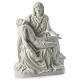 Pieta statue in marble dust 70 cm s4