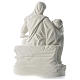 Pieta statue in marble dust 70 cm s5