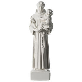 Statue Hl. Anton aus Padua 56cm Kunstmarmor