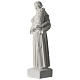 Saint Anthony of Padua in synthetic marble 56 cm s3