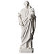 Saint Joseph statue in synthetic marble 50 cm s1