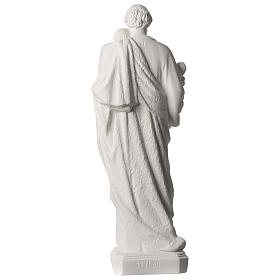 Imagem São José mármore sintético 50 cm s5