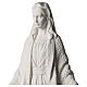Our Lady of Miracles statue in white marble dust 45 cm s2