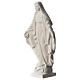 Estatua Virgen Milagrosa de mármol sintético 20 cm s2