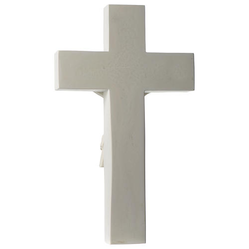 Crucifix in synthetic marble 60 cm 5