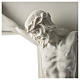 Crucifix in synthetic marble 60 cm s2