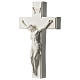 Crucifix in synthetic marble 60 cm s3