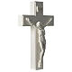 Crucifix in synthetic marble 60 cm s4