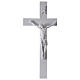 Crucifix in synthetic marble 50 cm s2